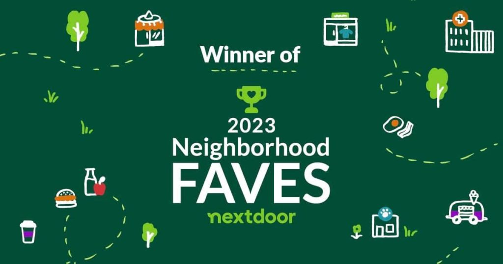 Jonathan's Appliance Repair wins 2023 nextdoor faves