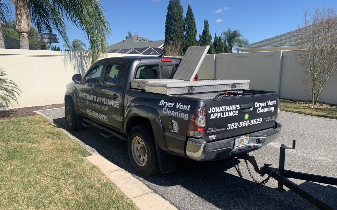 Jonathan's Appliance Repair Truck