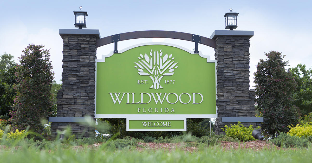 Image of Wildwood Florida sign.