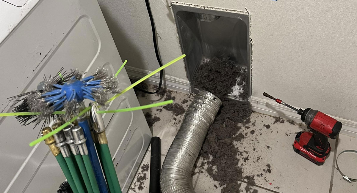 Dryer vent cleaning in The Villages.